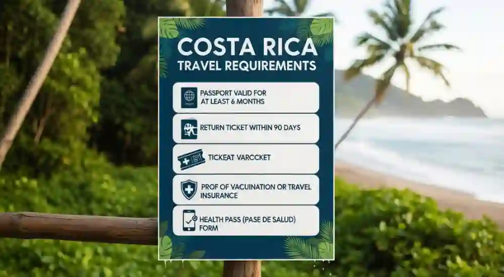 Costa Rica Travel Requirements
