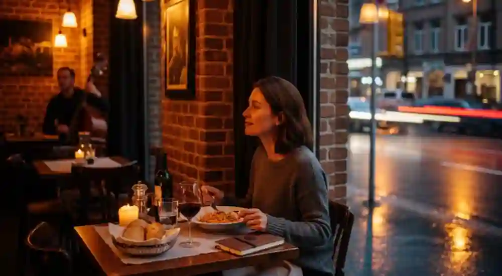 Eating Alone While Traveling