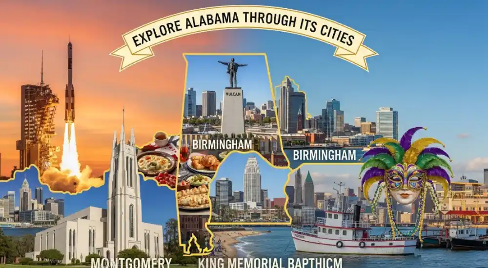 Explore Alabama Through Its Cities