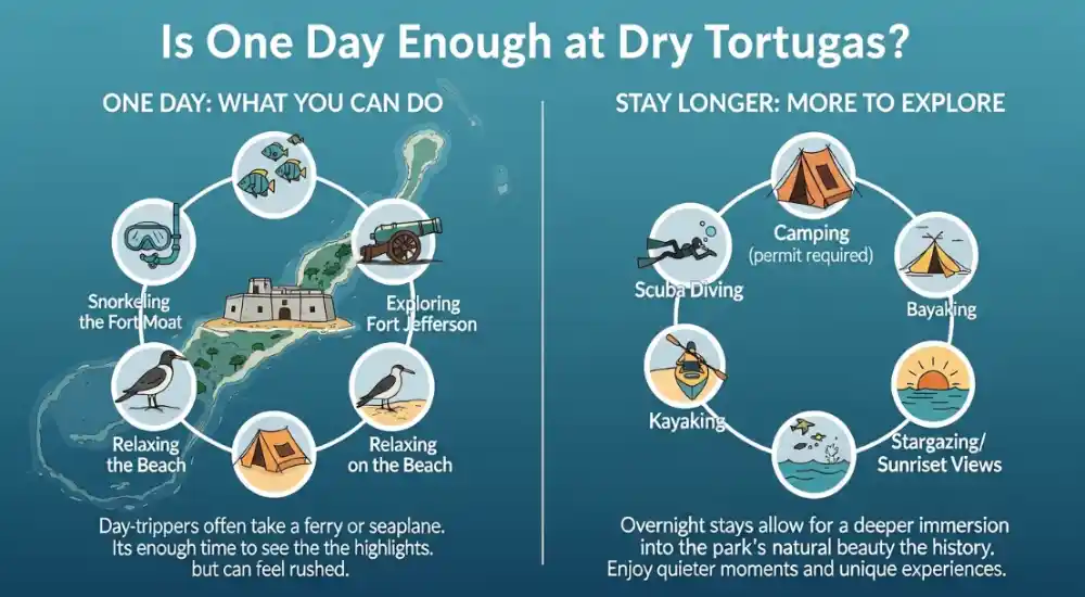 Is One Day Enough at Dry Tortugas