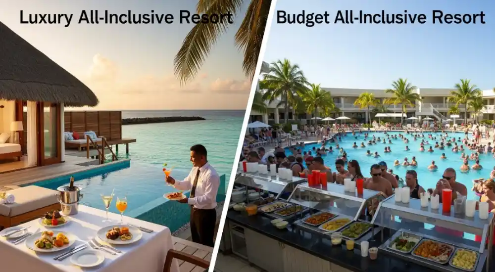 Luxury vs Budget All Inclusive Resorts