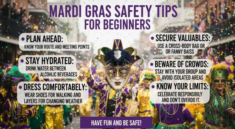 Mardi Gras Safety Tips for Beginners