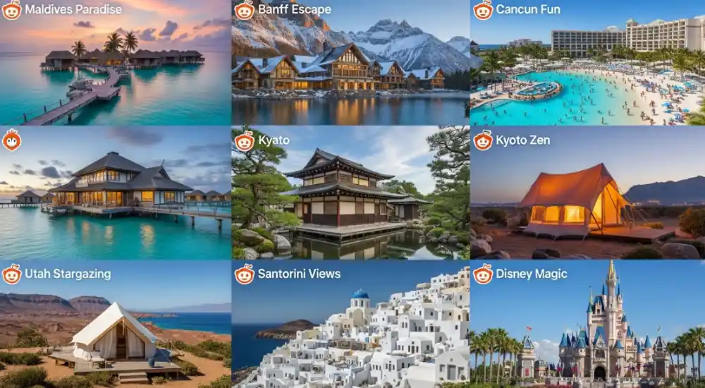 Reddit Travelers’ Most Recommended Resorts