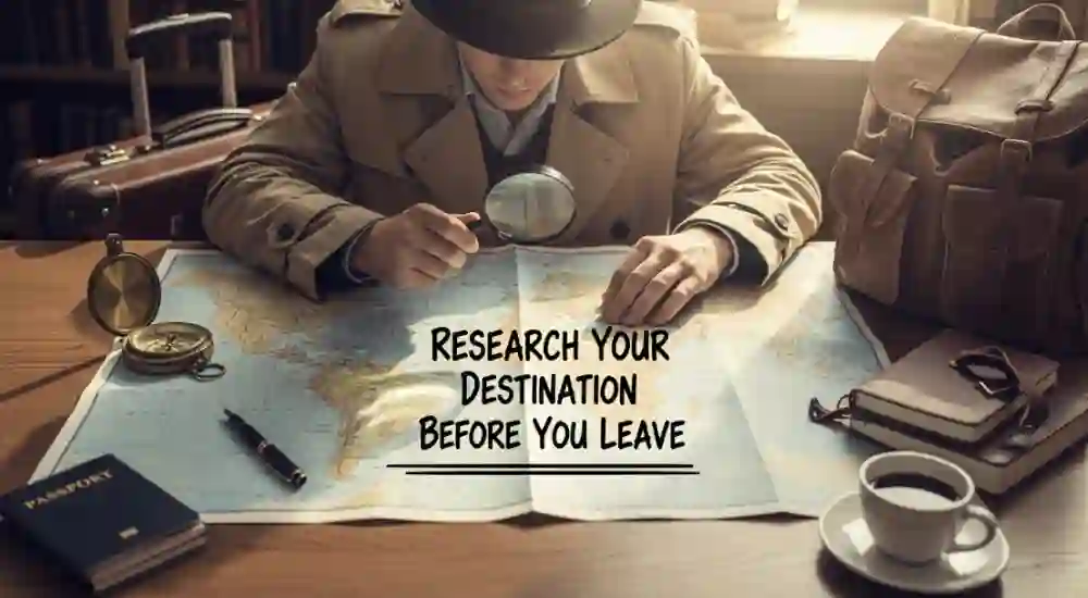 Research Your Destination Before You Leave