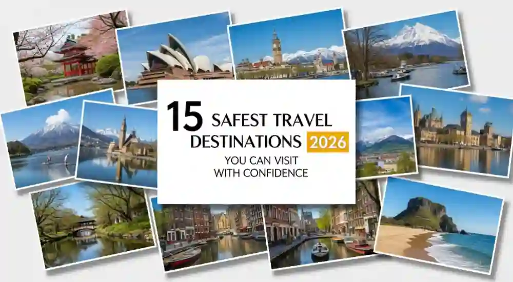 15 Safest Travel Destinations 2026 You Can Visit With Confidence
