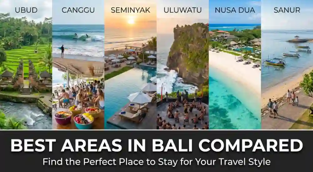 Best Areas in Bali Compared