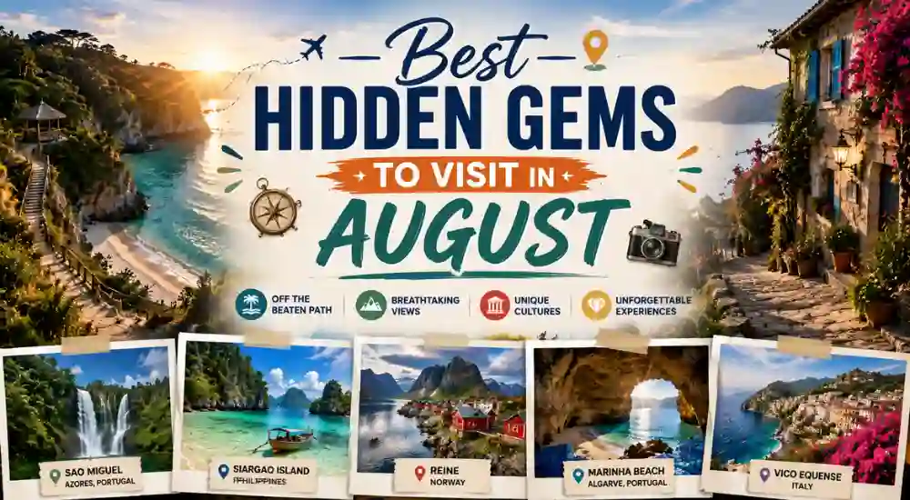 Best Hidden Gems to Visit in August