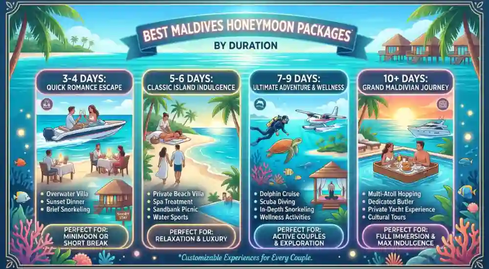 Best Maldives Honeymoon Packages By Duration