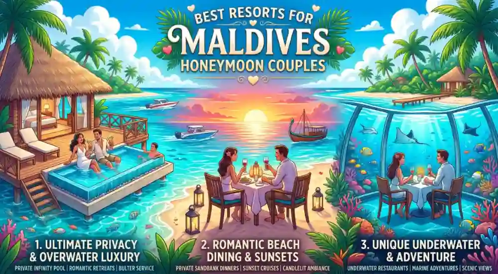 Best Resorts For Maldives Honeymoon Couples