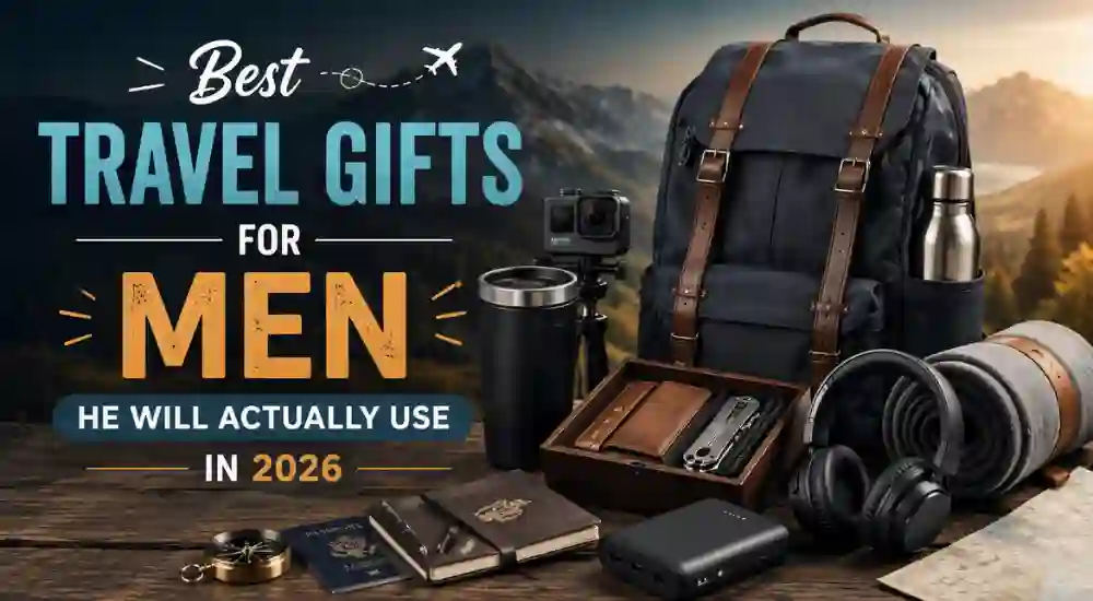 Best Travel Gifts for Men He Will Actually Use in 2026