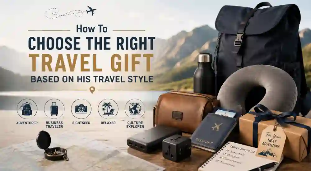 How To Choose The Right Travel Gift Based On His Travel Style