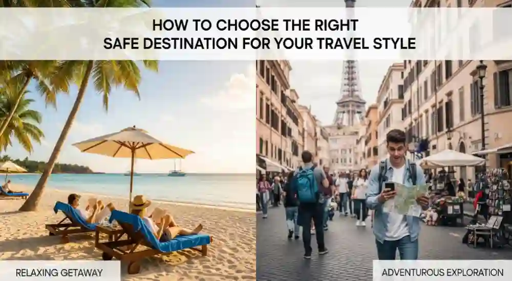 How to Choose the Right Safe Destination for Your Travel Style